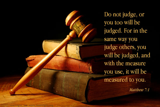 Judging others