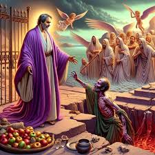 Rich man and Lazarus - Jesus Christ is Lord Rich man and Lazarus