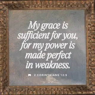 My grace is sufficient for you - Jesus Christ is Lord My grace is sufficient for you