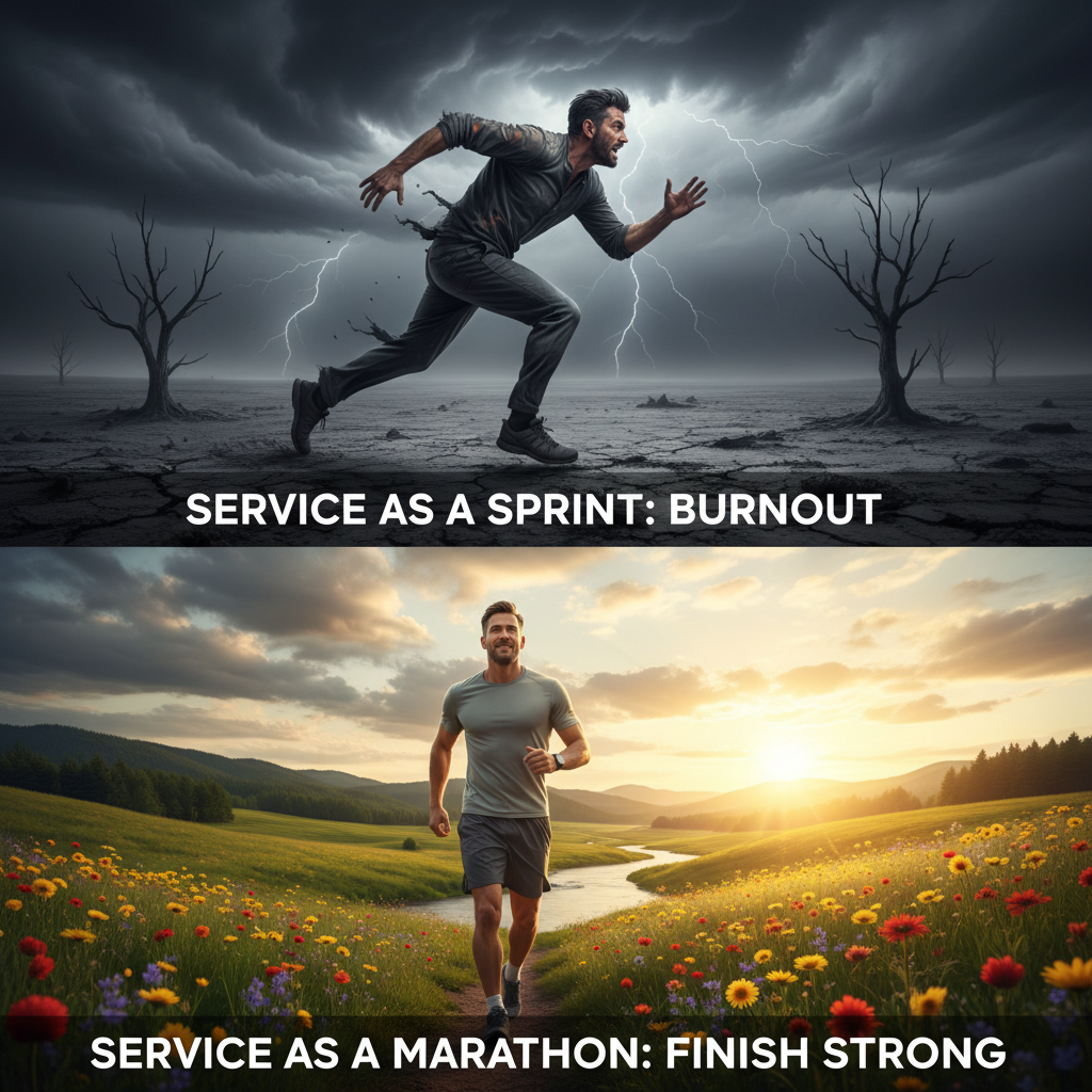 Perseverance: Service is not a sprint; it is a marathon