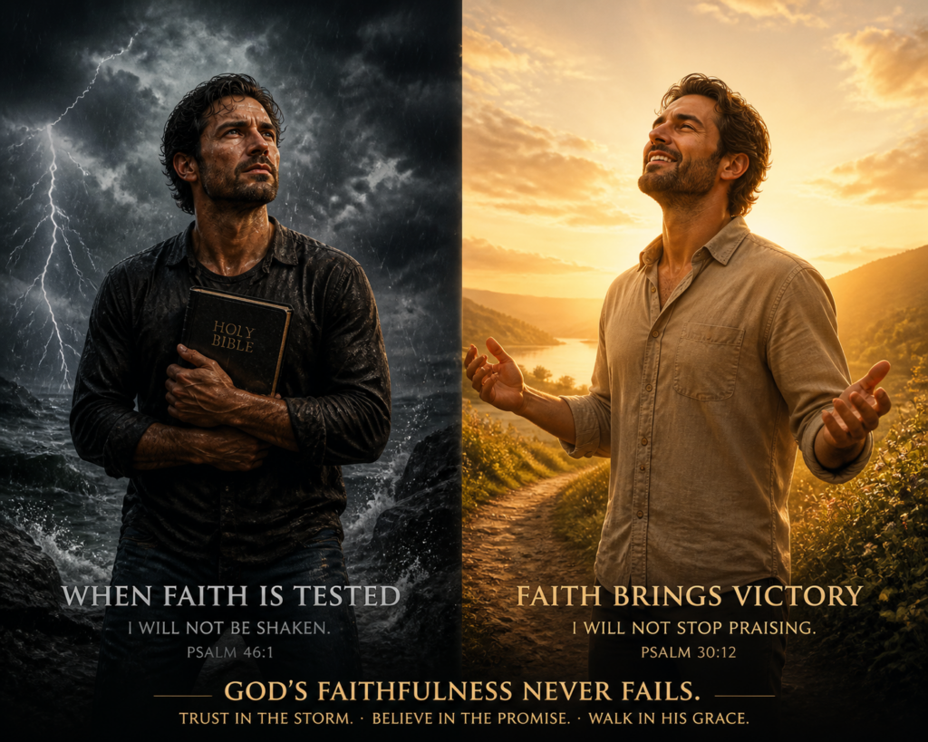 Tested faith - Jesus Christ is Lord Tested faith